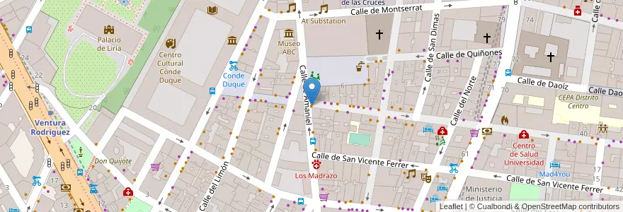 Mapa de ubicacion de Cañas y Barro en Испания, Мадрид, Мадрид, Área Metropolitana De Madrid Y Corredor Del Henares, Мадрид.
