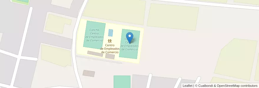 Mapa de ubicacion de Cancha Centro de Empleados de Comercio en Argentina, Catamarca, Departamento Fray Mamerto Esquiú, Municipio De Fray Mamerto Esquiú, San Antonio.