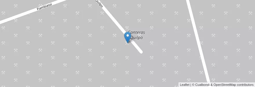 Mapa de ubicacion de Canteras Quilpo en Argentina, Córdoba, Departamento Cruz Del Eje, Pedanía San Marcos.