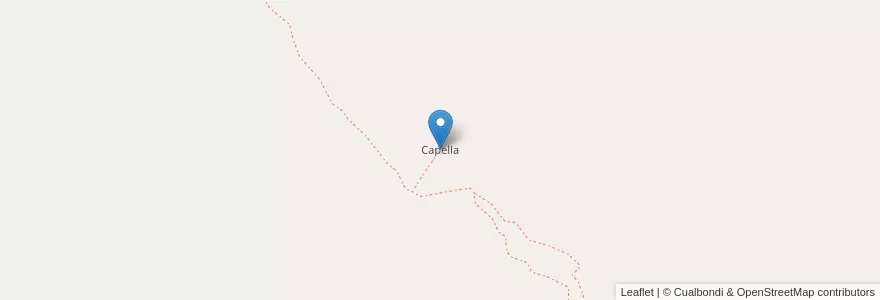 Mapa de ubicacion de Capella en アルゼンチン, サルタ州, Rosario De Lerma, Municipio De Campo Quijano.