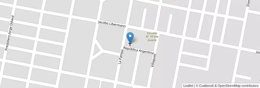 Mapa de ubicacion de Capilla Nuestra Señora de Lujan en Аргентина, Междуречье, Departamento Concordia, Distrito Suburbios, Concordia, Concordia.
