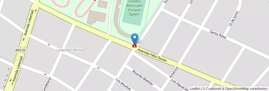 Mapa de ubicacion de C.A.P.S. Lopaczek en الأرجنتين, Misiones, Departamento Leandro N. Alem, Municipio De Leandro N. Alem, Leandro N. Alem.
