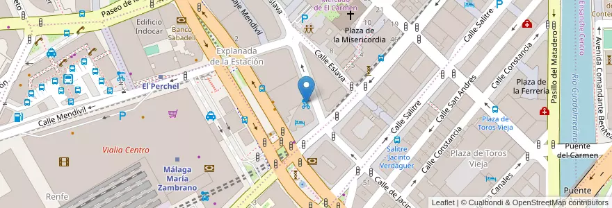 Mapa de ubicacion de car imposur viajes en Espagne, Andalousie, Malaga, Málaga-Costa Del Sol, Málaga.