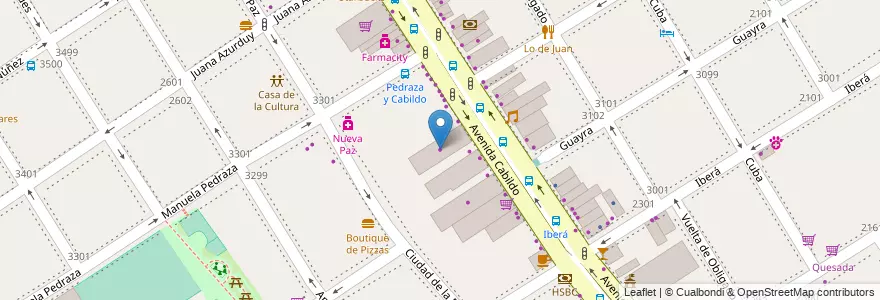 Mapa de ubicacion de Car One, Nuñez en آرژانتین, Ciudad Autónoma De Buenos Aires, Buenos Aires, Comuna 13.