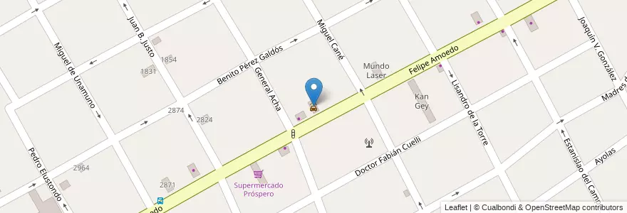 Mapa de ubicacion de Car Wash & Auto Detailing en 阿根廷, 布宜诺斯艾利斯省, Partido De Quilmes, Quilmes.