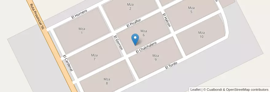 Mapa de ubicacion de Carahunco en 阿根廷, Jujuy, Departamento Palpalá, Municipio De Palpalá.