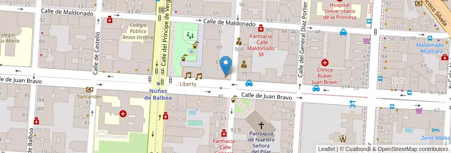 Mapa de ubicacion de Carbón Negro en Испания, Мадрид, Мадрид, Área Metropolitana De Madrid Y Corredor Del Henares, Мадрид.
