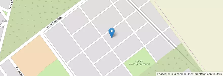 Mapa de ubicacion de Cardenales Residencial en Аргентина, Кордова, Departamento General San Martín, Pedanía Villa María, Municipio De Villa María, Villa María.