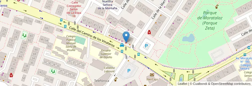Mapa de ubicacion de Care Dent en İspanya, Comunidad De Madrid, Comunidad De Madrid, Área Metropolitana De Madrid Y Corredor Del Henares, Madrid.
