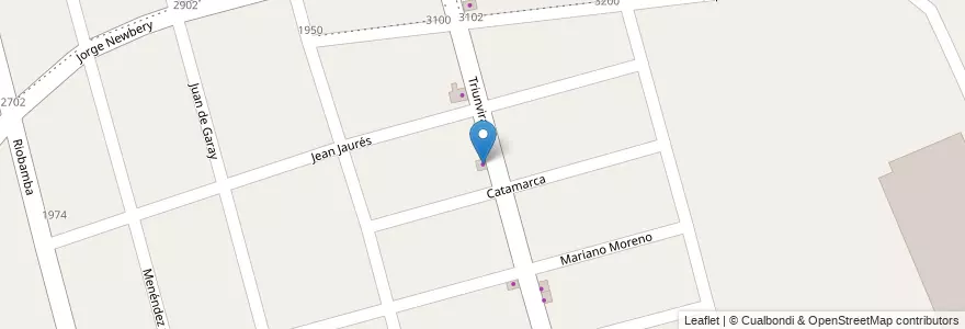 Mapa de ubicacion de Carisma en الأرجنتين, بوينس آيرس, Partido De Tigre, Don Torcuato.