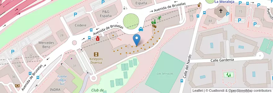 Mapa de ubicacion de Carl's Jr. en España, Comunidad De Madrid, Comunidad De Madrid, Área Metropolitana De Madrid Y Corredor Del Henares, Alcobendas.