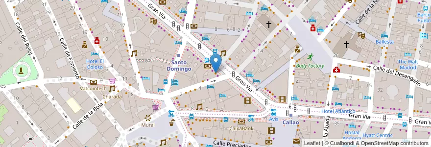 Mapa de ubicacion de Carl's Jr. en スペイン, マドリード州, Comunidad De Madrid, Área Metropolitana De Madrid Y Corredor Del Henares, Madrid.