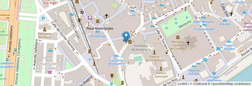 Mapa de ubicacion de Carmen en Spain, Andalusia, Cordova, Cordova.