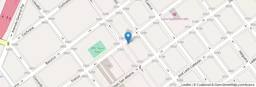 Mapa de ubicacion de CArniceria & Granja, Villa Pueyrredon en 阿根廷, Ciudad Autónoma De Buenos Aires, Comuna 12, 布宜诺斯艾利斯, Comuna 11.