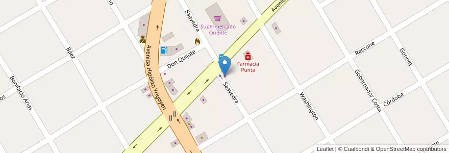 Mapa de ubicacion de Carnicerías Nac Pop en Argentina, Buenos Aires, Partido De San Vicente.