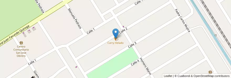 Mapa de ubicacion de Carry Helado en Argentina, Buenos Aires, Partido De Lomas De Zamora, Ingeniero Budge.