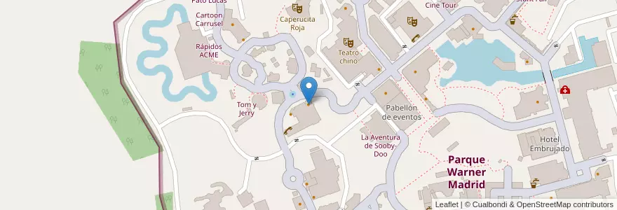Mapa de ubicacion de Cartoon Cafe en Espagne, Communauté De Madrid, Communauté De Madrid, Las Vegas, San Martín De La Vega.