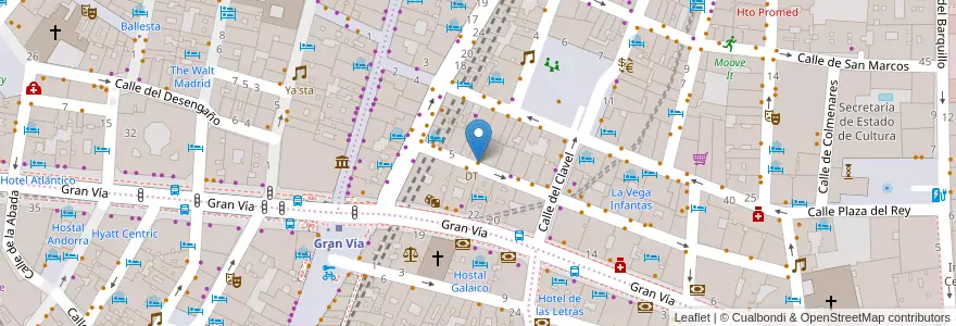 Mapa de ubicacion de Casa 9 en Испания, Мадрид, Мадрид, Área Metropolitana De Madrid Y Corredor Del Henares, Мадрид.