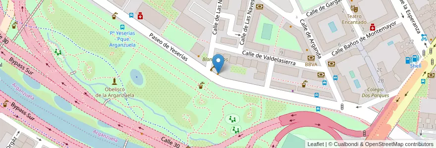 Mapa de ubicacion de Casa Ale en Испания, Мадрид, Мадрид, Área Metropolitana De Madrid Y Corredor Del Henares, Мадрид.