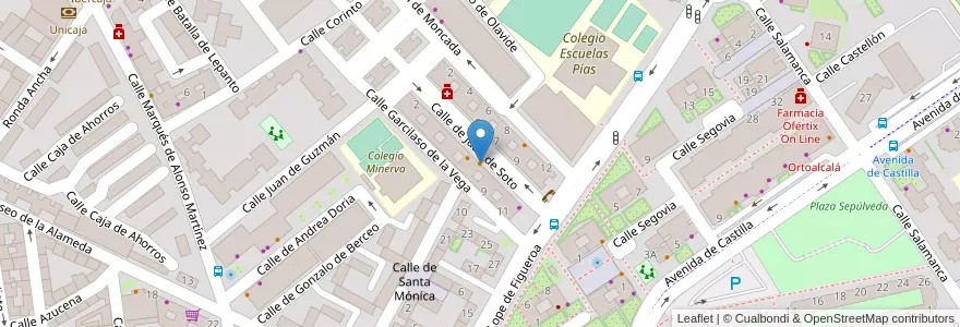 Mapa de ubicacion de Casa Ángel en Spagna, Comunidad De Madrid, Comunidad De Madrid, Área Metropolitana De Madrid Y Corredor Del Henares, Alcalá De Henares.