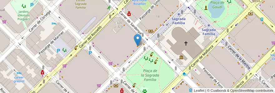 Mapa de ubicacion de Casa Àngela en Spain, Catalonia, Barcelona, Barcelonès, Barcelona.