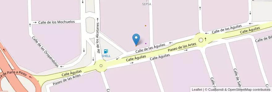 Mapa de ubicacion de Casa Antonio en 西班牙, Comunidad De Madrid, Comunidad De Madrid, Área Metropolitana De Madrid Y Corredor Del Henares, Pinto.