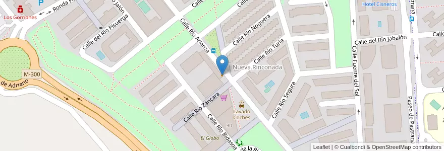Mapa de ubicacion de Casa Arlanza en 스페인, Comunidad De Madrid, Comunidad De Madrid, Área Metropolitana De Madrid Y Corredor Del Henares, Alcalá De Henares.