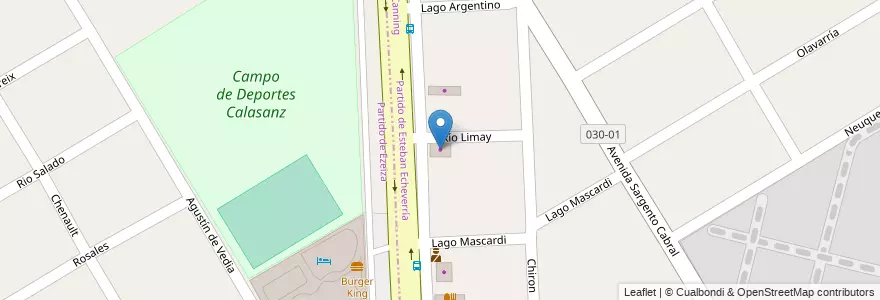 Mapa de ubicacion de Casa Armando en Аргентина, Буэнос-Айрес, Partido De Esteban Echeverría.