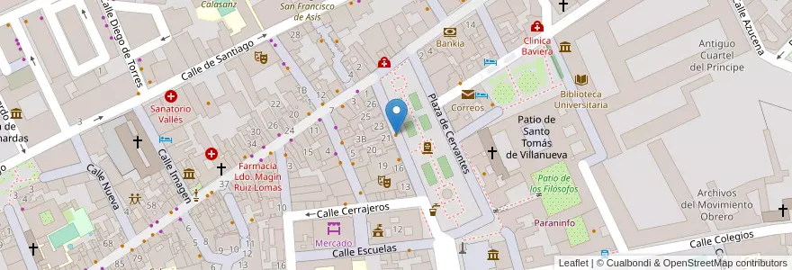 Mapa de ubicacion de Casa Bayton en 西班牙, Comunidad De Madrid, Comunidad De Madrid, Área Metropolitana De Madrid Y Corredor Del Henares, Alcalá De Henares.