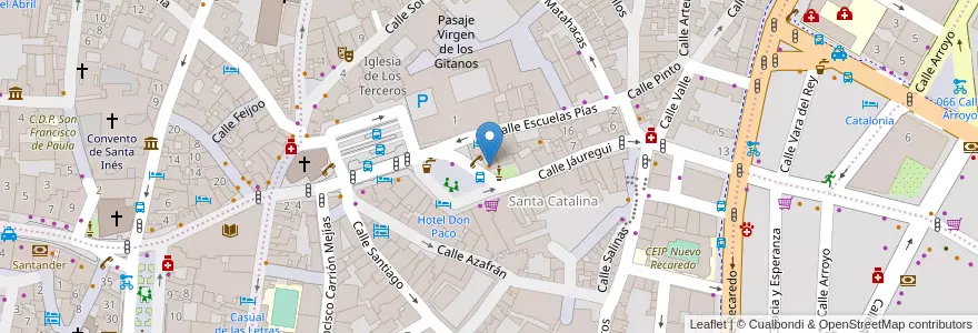 Mapa de ubicacion de Casa Catalina en اسپانیا, Andalucía, Sevilla, Sevilla.