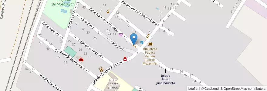 Mapa de ubicacion de Casa de la abuela en 스페인, Aragón, 사라고사, Zaragoza, 사라고사.