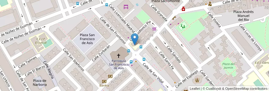 Mapa de ubicacion de Casa de Niños Tucán en スペイン, マドリード州, Comunidad De Madrid, Área Metropolitana De Madrid Y Corredor Del Henares, Alcalá De Henares.