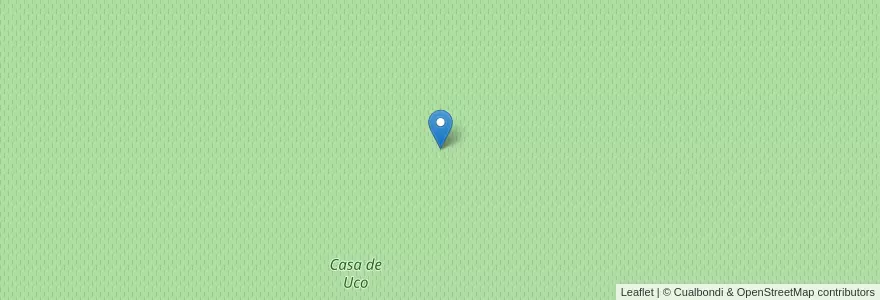 Mapa de ubicacion de Casa de Uco en Argentinien, Chile, Mendoza, Departamento Tunuyán, Distrito Los Chacales.