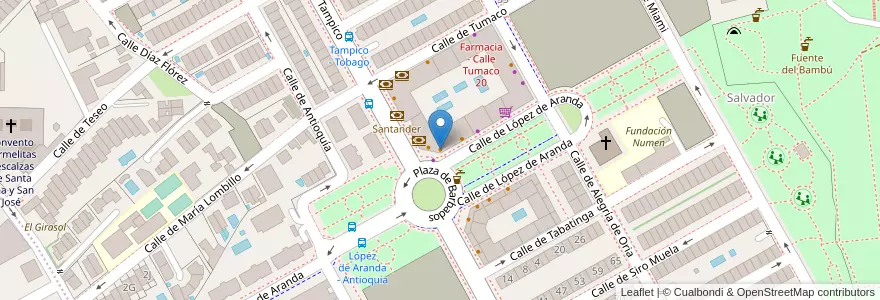 Mapa de ubicacion de Casa Elías en Spagna, Comunidad De Madrid, Comunidad De Madrid, Área Metropolitana De Madrid Y Corredor Del Henares, Madrid.