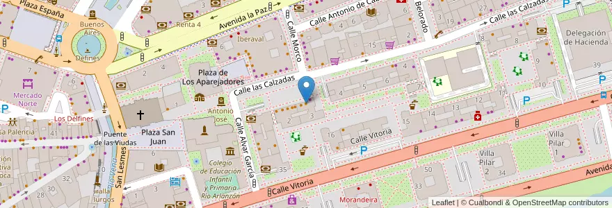 Mapa de ubicacion de Casa Eugenio en 스페인, Castilla Y León, Burgos, Alfoz De Burgos, Burgos.