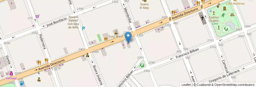 Mapa de ubicacion de Casa Ferro, Flores en Argentina, Ciudad Autónoma De Buenos Aires, Comuna 7, Buenos Aires.