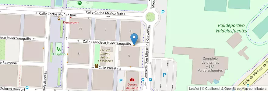 Mapa de ubicacion de Casa Fifo en España, Comunidad De Madrid, Comunidad De Madrid, Área Metropolitana De Madrid Y Corredor Del Henares, Alcobendas.