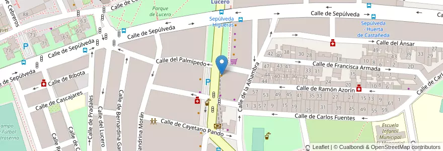 Mapa de ubicacion de Casa Finis en Espagne, Communauté De Madrid, Communauté De Madrid, Área Metropolitana De Madrid Y Corredor Del Henares, Madrid.