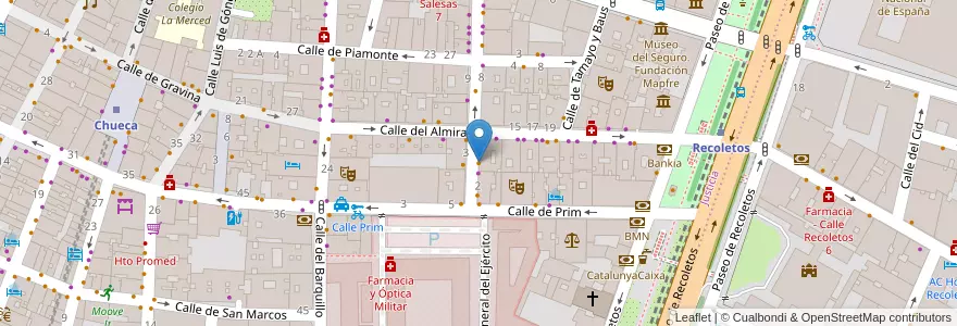 Mapa de ubicacion de Casa Gades en Испания, Мадрид, Мадрид, Área Metropolitana De Madrid Y Corredor Del Henares, Мадрид.