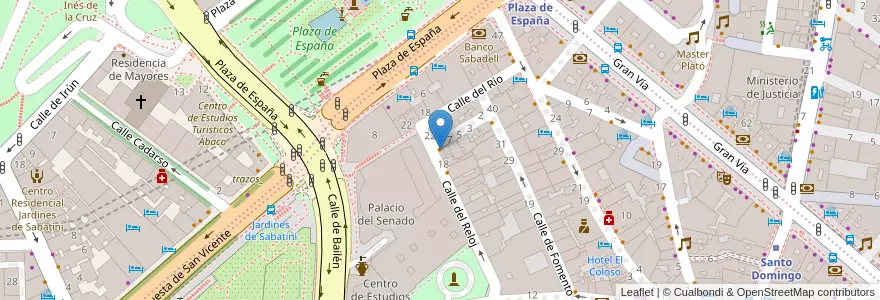 Mapa de ubicacion de Casa Jacinto en 西班牙, Comunidad De Madrid, Comunidad De Madrid, Área Metropolitana De Madrid Y Corredor Del Henares, Madrid.