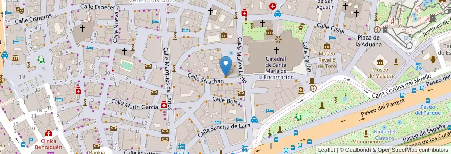 Mapa de ubicacion de Casa Lola en Spain, Andalusia, Malaga, Málaga-Costa Del Sol, Málaga.
