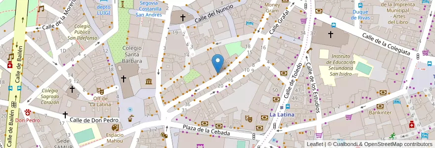 Mapa de ubicacion de Casa Lucas en Испания, Мадрид, Мадрид, Área Metropolitana De Madrid Y Corredor Del Henares, Мадрид.