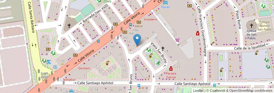 Mapa de ubicacion de Casa Marcelo en Espagne, Castille-Et-León, Burgos, Alfoz De Burgos, Burgos.