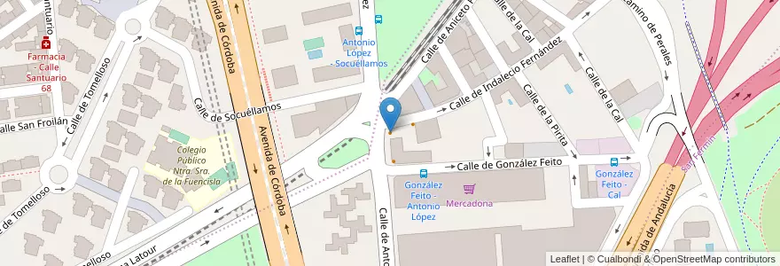 Mapa de ubicacion de Casa Mariano en Espanha, Comunidade De Madrid, Comunidade De Madrid, Área Metropolitana De Madrid Y Corredor Del Henares, Madrid.