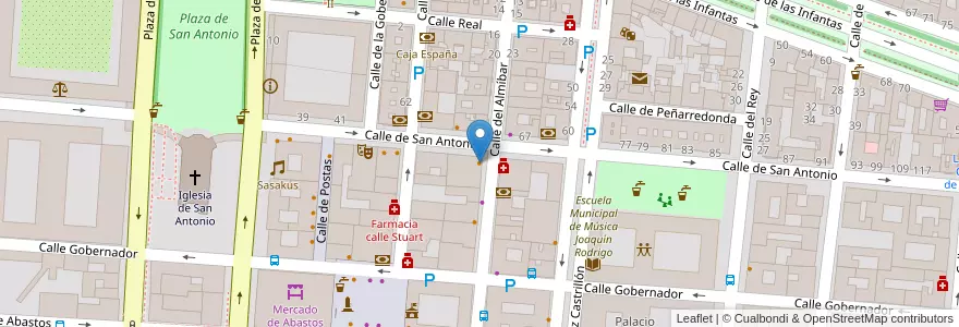 Mapa de ubicacion de Casa Pablo en إسبانيا, منطقة مدريد, منطقة مدريد, Las Vegas, Aranjuez.