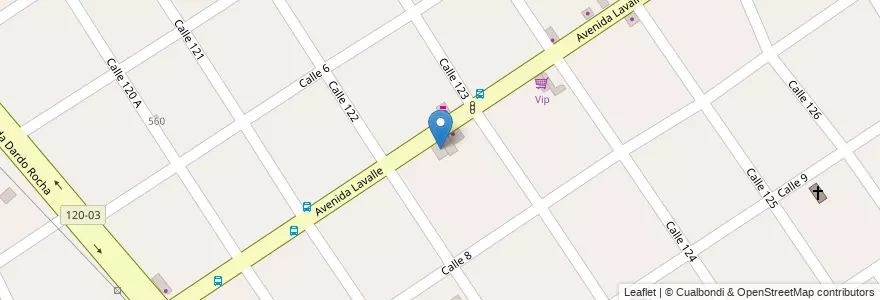 Mapa de ubicacion de Casa Pablo en الأرجنتين, بوينس آيرس, Partido De Berazategui, Berazategui.