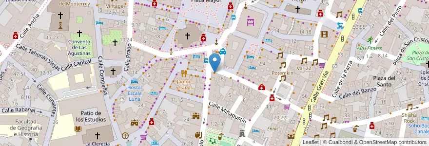 Mapa de ubicacion de Casa Paca en España, Castilla Y León, Salamanca, Campo De Salamanca, Salamanca.