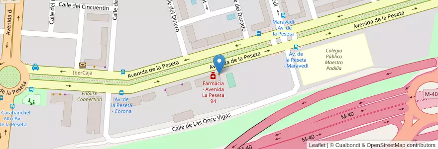 Mapa de ubicacion de Casa Paola en Spanien, Autonome Gemeinschaft Madrid, Autonome Gemeinschaft Madrid, Área Metropolitana De Madrid Y Corredor Del Henares, Leganés.