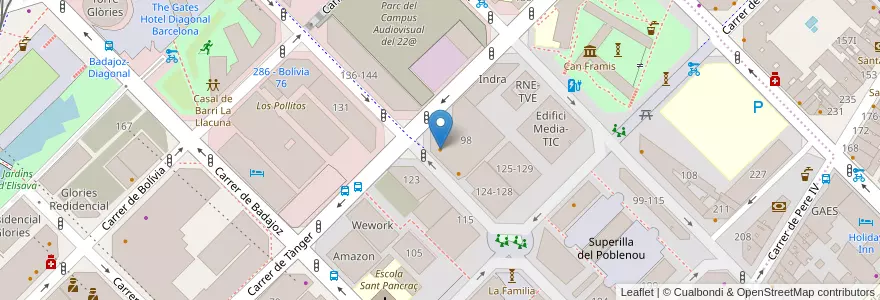 Mapa de ubicacion de Casa Pepe en Sepanyol, Catalunya, Barcelona, Barcelonès, Barcelona.