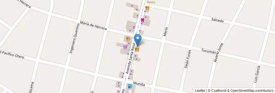 Mapa de ubicacion de Casa Pramparo en Argentinië, Buenos Aires, Partido De Morón, Castelar.